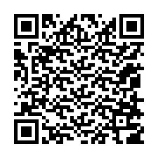 Código QR para número de telefone +12058706355