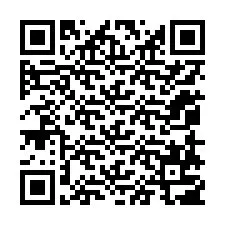 Codice QR per il numero di telefono +12058707505