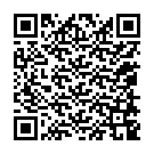 Kode QR untuk nomor Telepon +12058749068