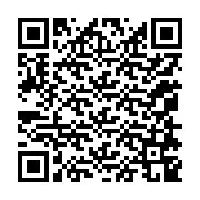 QR-koodi puhelinnumerolle +12058749070