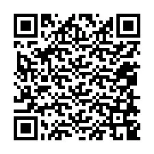 QR-Code für Telefonnummer +12058749073