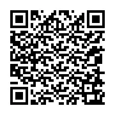 QR-koodi puhelinnumerolle +12058763180