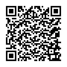 QR Code สำหรับหมายเลขโทรศัพท์ +12058763181