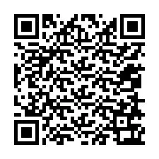 QR код за телефонен номер +12058763183