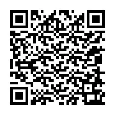 QR Code สำหรับหมายเลขโทรศัพท์ +12058763184