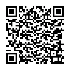 QR-Code für Telefonnummer +12058763188