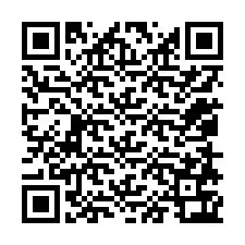 Kode QR untuk nomor Telepon +12058763189