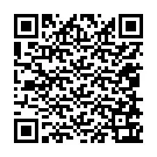 QR-koodi puhelinnumerolle +12058763192