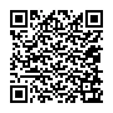 QR-koodi puhelinnumerolle +12058763193