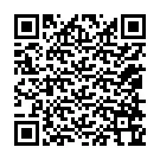 Código QR para número de teléfono +12058764669