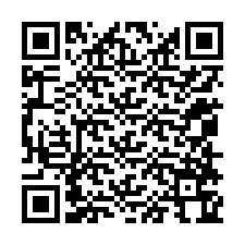 QR-код для номера телефона +12058764670