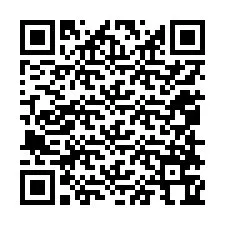 Código QR para número de teléfono +12058764672