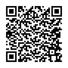 Kode QR untuk nomor Telepon +12058764676