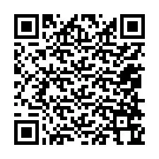 QR-код для номера телефона +12058764677