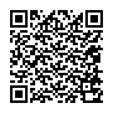 Kode QR untuk nomor Telepon +12058770952