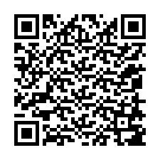 QR-Code für Telefonnummer +12058787044