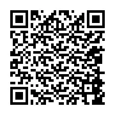 QR код за телефонен номер +12058846896