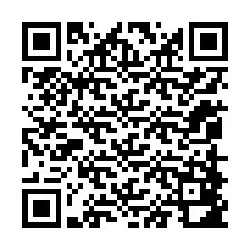 QR-koodi puhelinnumerolle +12058882245