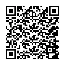 QR-koodi puhelinnumerolle +12058882249