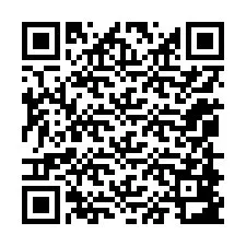 Código QR para número de teléfono +12058883175