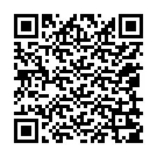 Código QR para número de teléfono +12059205028