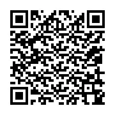 Kode QR untuk nomor Telepon +12059344309
