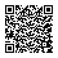 QR-код для номера телефона +12059404098