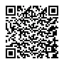 Código QR para número de teléfono +12059404104