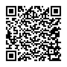 QR-Code für Telefonnummer +12059573433