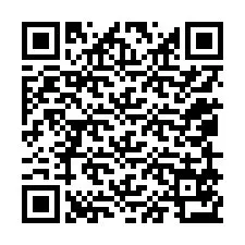 Kode QR untuk nomor Telepon +12059573438