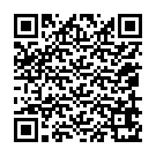 Kode QR untuk nomor Telepon +12059671918