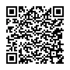 QR-koodi puhelinnumerolle +12059754256