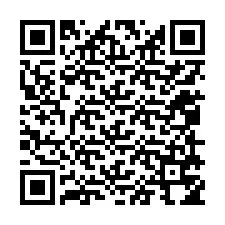 Kode QR untuk nomor Telepon +12059754262