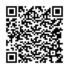 QR-Code für Telefonnummer +12059754266