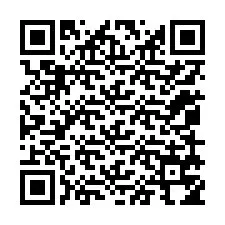 QR-Code für Telefonnummer +12059754491