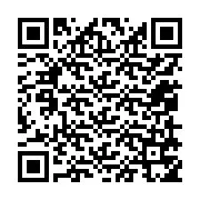 Kode QR untuk nomor Telepon +12059755257