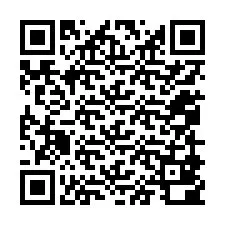 QR-код для номера телефона +12059800073