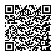 QR-koodi puhelinnumerolle +12059801068