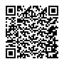 QR-code voor telefoonnummer +12059801377