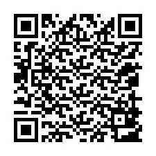 QR код за телефонен номер +12059803648