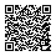 QR-Code für Telefonnummer +12059810979