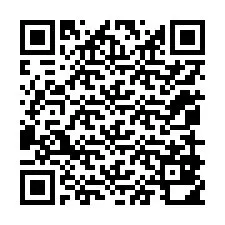 Codice QR per il numero di telefono +12059810981