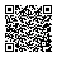 QR Code pour le numéro de téléphone +12059816254