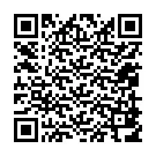 Código QR para número de telefone +12059816257