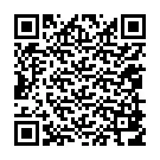 QR код за телефонен номер +12059816262