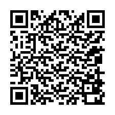 QR код за телефонен номер +12059820344