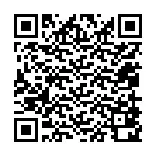 QR-koodi puhelinnumerolle +12059820347