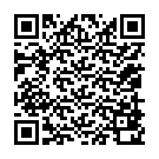 QR-Code für Telefonnummer +12059820349