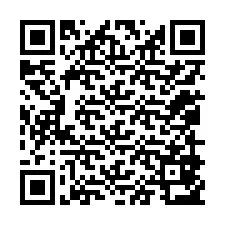 QR-Code für Telefonnummer +12059853969