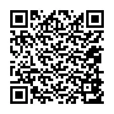 Código QR para número de telefone +12059853973